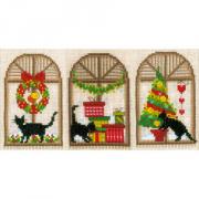 Cartes à broder Christmas atmosphere (3)