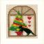 Cartes à broder Christmas atmosphere (3)