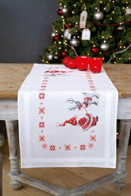 Chemin de table - Christmas elves