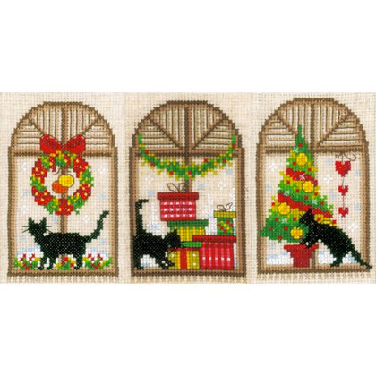 Cartes à broder Christmas atmosphere (3)