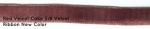 Red Velvet Cake 3/8" Velvet Ribbon (3 yards)