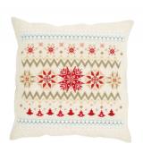 Coussin - Flocons de neige