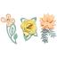 Sizzix Thinlits Plus Die Set 5PK - Tourtereaux 3-D