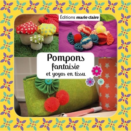 Coffret Pompons fantaisie et yoyos en tissu