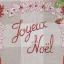 Torchon «Noël enchanteur» - Lin
