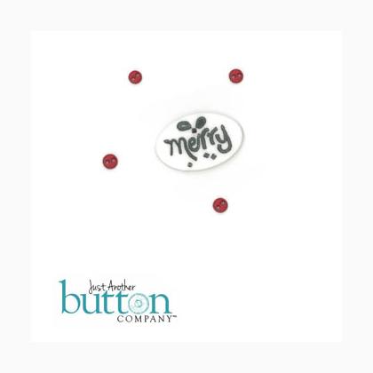 Square.ology - Merry.Berry Button Pack