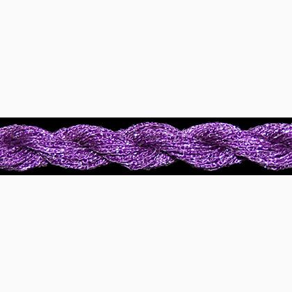ThreadworX Hand Overdyed Metallic #4 - 41129 - Plum Merlot