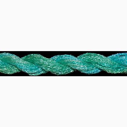 ThreadworX Hand Overdyed Metallic #12 - 910090 - Caribbean Surf