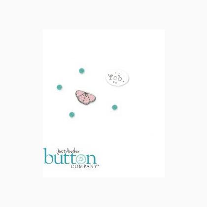 February Button (Square.Ology)
