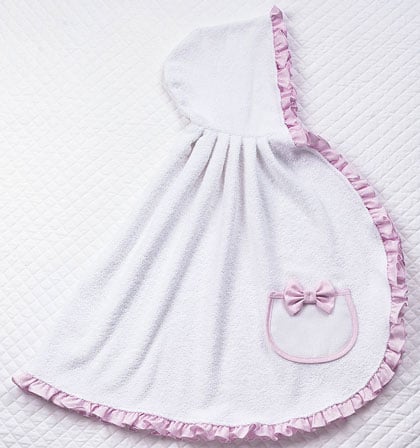 Cape de bain - Rose