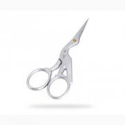 Ciseaux personnalisées Cigogne 9 cm. - Conf. en faux cuir
