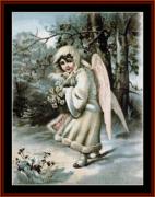 Vintage Art - Christmas Angel
