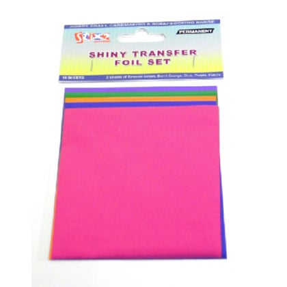 Alu transfert - Couleurs vives