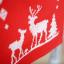 Napperon rouge - Christmas Deers