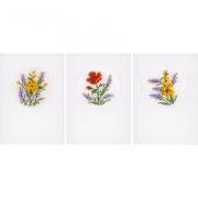 Cartes à broder : Flowers & Lavender