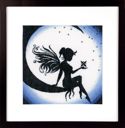 Fée sur la lune