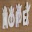 Set d'ornaments - White Resin Angel
