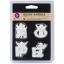 Set d'ornaments - White Resin Angel