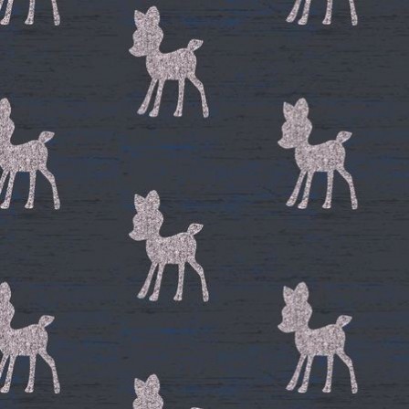 Jersey Couture Dazzling Deers Midnight Blue