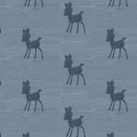 Jersey Couture Dazzling Deers Steel Blue
