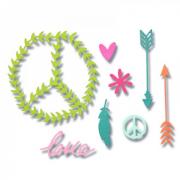 Sizzix Thinlits DieSet 8PK - Festival