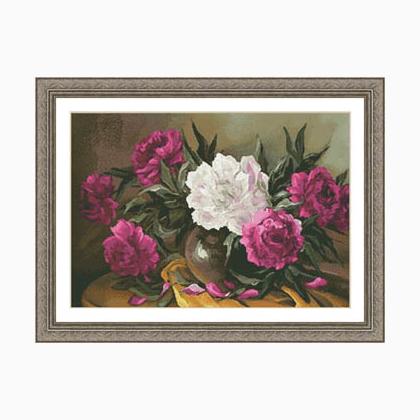 Purple Peonies