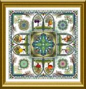 The medieval Fruit Garden Mandala