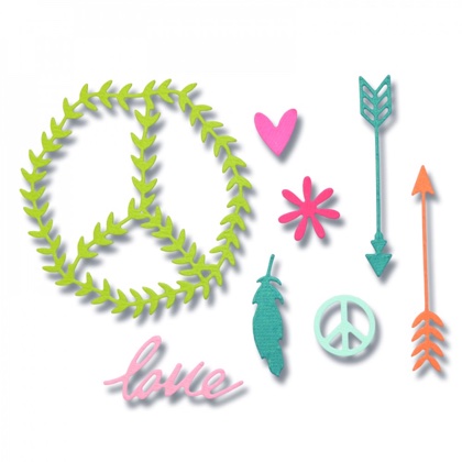 Sizzix Thinlits DieSet 8PK - Festival