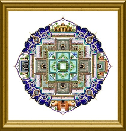 The Moroccan Town Mandala