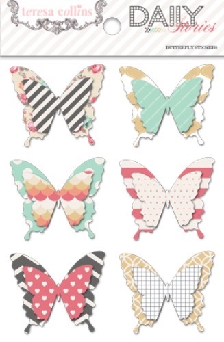 Adhésifs  - Daily Stories Butterfly