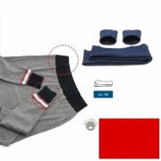 Bords en jersey de coton - Rouge
