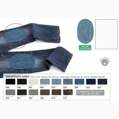 Pièces Thermocollantes Jeans - Blanc