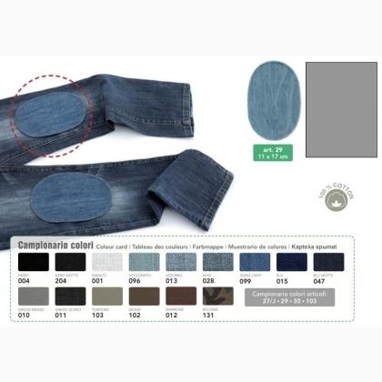 Pièces Thermocollantes Jeans - Gris moyen