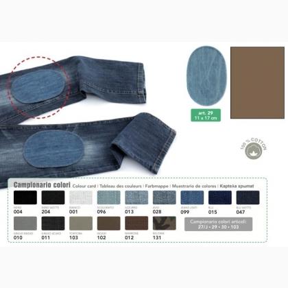 Pièces Thermocollantes Jeans - Bois