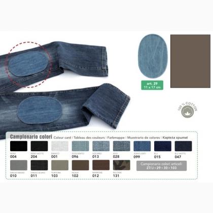 Pièces Thermocollantes Jeans - Tourterelle