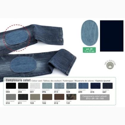 Pièces Thermocollantes Jeans - Noir nuit
