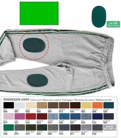 Pièces thermocollantes Olimpic, taille en dessous - Vert