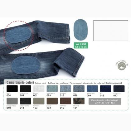 Mini Pièces Thermocollantes Jeans - Blanc