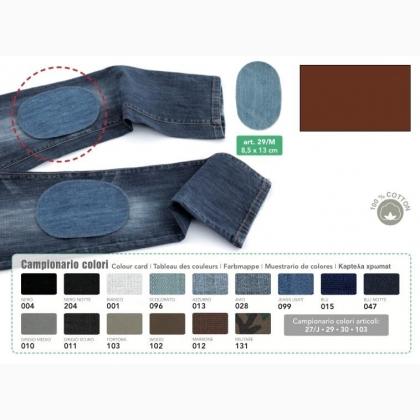 Mini Pièces Thermocollantes Jeans - Brun
