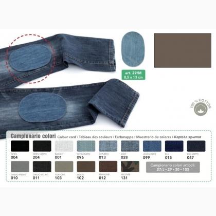 Mini Pièces Thermocollantes Jeans - Tourterelle