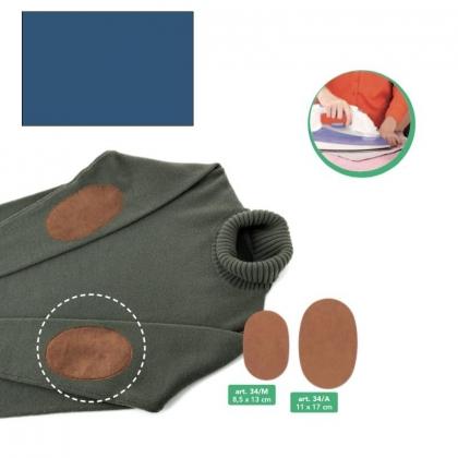 Pièces Thermocollantes Multi fibre - Bleu clair