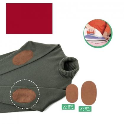 Pièces Thermocollantes Multi fibre - Rouge