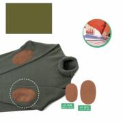 Pièces Thermocollantes Multi fibre - Vert loden