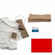 Bords en jersey de laine - Rouge