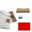 Bords en jersey de laine - Rouge