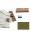Bords en jersey de laine - Vert loden