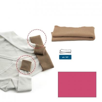 Bords en jersey de laine - Fuchsia