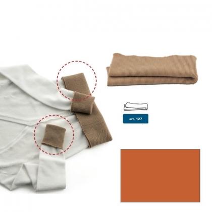 Bords en jersey de laine - Rouille