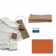 Bords en jersey de laine - Rouille