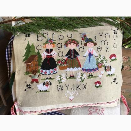 Edelweiss de Lilli Violette - Grilles Point de Croix - Grilles Point de ...